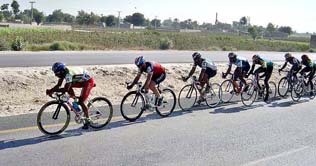 Peshawar: Tour de Pakistan Cycle Race paddle off